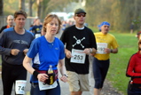 Jo at the finish